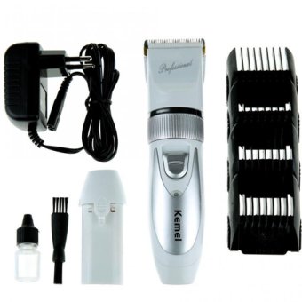 แบตตาเลี่ยน แบตตาเลี่ยนไร้สาย ใบมีดเซรามิค รุ่น KM-6688(สีขาว) แบตตาเลี่ยน แบตตาเลี่ยนไร้สาย ใบมีดเซรามิค รุ่น KM-6688(สีขาว)