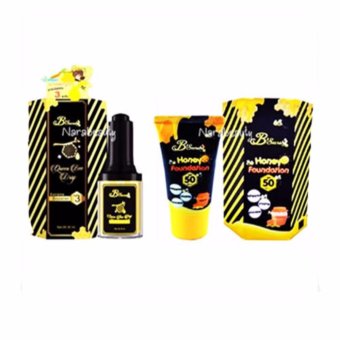 B'Secret Queen Bee Drop บีซีเคร็ท น้ำหยดนางพญา 30ml. (1 ขวด) + Foundation W2M ครีมกันแดดน้ำผึ้งป่า 20g. (1กล่อง) B'Secret Queen Bee Drop บีซีเคร็ท น้ำหยดนางพญา 30ml. (1 ขวด) + Foundation W2M ครีมกันแดดน้ำผึ้งป่า 20g. (1กล่อง)