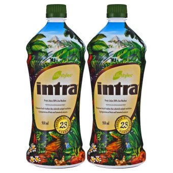 LifeStyles Intra อินทรา น้ำผลไม้เพื่อสุขภาพ 2 ขวด LifeStyles Intra อินทรา น้ำผลไม้เพื่อสุขภาพ 2 ขวด