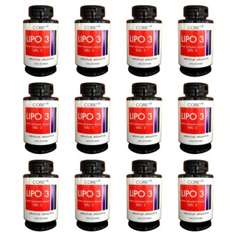 CORE Lipo 3 ไลโป x12กระปุก CORE Lipo 3 ไลโป x12กระปุก