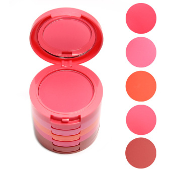 A1 NYN 5-color Blusher บลัชออนคอนโด 7 ชั้น 5 สี พร้อมแปรงปัดและกระจก A1 NYN 5-color Blusher บลัชออนคอนโด 7 ชั้น 5 สี พร้อมแปรงปัดและกระจก