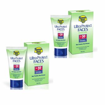 ครีมกันแดดทาหน้า Oil-free Banana Boat Ultra Protect Face Sunscreen Lotion SPF50 PA+++ (2 หลอด) ครีมกันแดดทาหน้า Oil-free Banana Boat Ultra Protect Face Sunscreen Lotion SPF50 PA+++ (2 หลอด)