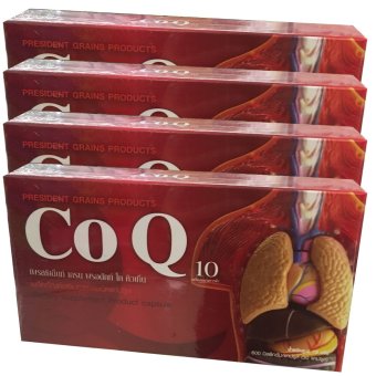 PGP Co Q10 โค คิวเท็น (4 กล่องx 30 แคปซูล) PGP Co Q10 โค คิวเท็น (4 กล่องx 30 แคปซูล)