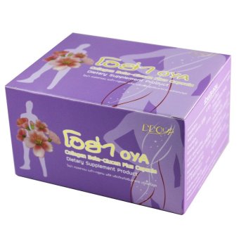 OYA โอย่า คอลลาเจน เบต้า - กูแคน พลัส แคปซูล ผลิตภัณฑ์สำหรับปรับฮอร์โมนของผู้หญิง ขนาดบรรจุ 3 แผง 30 แคปซูล OYA โอย่า คอลลาเจน เบต้า - กูแคน พลัส แคปซูล ผลิตภัณฑ์สำหรับปรับฮอร์โมนของผู้หญิง ขนาดบรรจุ 3 แผง 30 แคปซูล