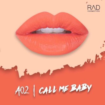 ของแท้ ลิปน้ำชา RAD Cosmetics สี Call Me Baby : A02 RAD Matte Liquid Lipstick ของแท้ ลิปน้ำชา RAD Cosmetics สี Call Me Baby : A02 RAD Matte Liquid Lipstick