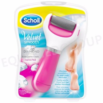 Scholl Velvet Smooth Express Pedi เครื่องขัดส้นเท้า สีชมพู (1 เครื่อง) Scholl Velvet Smooth Express Pedi เครื่องขัดส้นเท้า สีชมพู (1 เครื่อง)