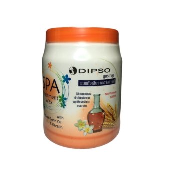 DIPSOดิ๊ฟโซ่ สปา ทรีทเม้นท์ แว๊กซ์ สูตรบำรุงผมแห้งเสียจากการทำเคมี1000มล. 1กระปุก DIPSOดิ๊ฟโซ่ สปา ทรีทเม้นท์ แว๊กซ์ สูตรบำรุงผมแห้งเสียจากการทำเคมี1000มล. 1กระปุก