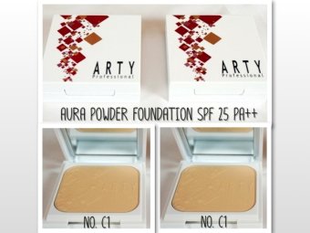 ARTY AURA POWDER FOUNDATION SPF25 PA++อาร์ทตี้ โปรเฟสชั่นแนล ออร่า พาวเดอร์ ฟาวเดชั่น เอสพีเอฟ 25 พีเอ ++ (สี C1 - สำหรับผิวขาว) ARTY AURA POWDER FOUNDATION SPF25 PA++อาร์ทตี้ โปรเฟสชั่นแนล ออร่า พาวเดอร์ ฟาวเดชั่น เอสพีเอฟ 25 พีเอ ++ (สี C1 - สำหรับผิวขาว)