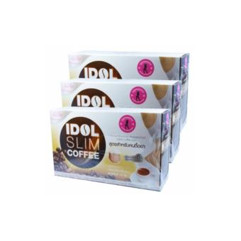 Idol Slim Coffee ไอดอล สลิม คอฟฟี่ กาแฟลดน้ำหนัก สูตรคนดื้อยา เร่งเผาผลาญไขมันต่ำ 3 กล่อง (10 ซอง/กล่อง) Idol Slim Coffee ไอดอล สลิม คอฟฟี่ กาแฟลดน้ำหนัก สูตรคนดื้อยา เร่งเผาผลาญไขมันต่ำ 3 กล่อง (10 ซอง/กล่อง)