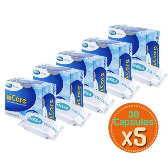 Mega We Care iiCare (30 แคปซูล) x (5 กล่อง) บำรุงสายตา ลดอาการเมื่อยล้ากล้ามเนื้อตา Mega We Care iiCare (30 แคปซูล) x (5 กล่อง) บำรุงสายตา ลดอาการเมื่อยล้ากล้ามเนื้อตา