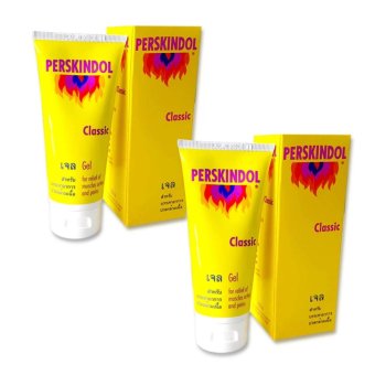 PERSKINDOL Classic Gel บรรเทาอาการปวดกล้ามเนื้อ 100ml. (2 หลอด) PERSKINDOL Classic Gel บรรเทาอาการปวดกล้ามเนื้อ 100ml. (2 หลอด)