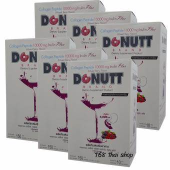 Donut Collagen 10000 mg กลิ่นมิกซ์เบอร์รี่ (10ซองx6กล่อง) Donut Collagen 10000 mg กลิ่นมิกซ์เบอร์รี่ (10ซองx6กล่อง)