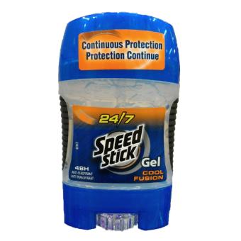 Speed Stick 24/7 Gel Cool Fusion ช่วยป้องกันกลิ่นเหงื่ออย่างได้ผล ปกป้องอย่างมั่นใจ ไม่เหนียวเหนอะหนะ 85g (1 ขวด) Speed Stick 24/7 Gel Cool Fusion ช่วยป้องกันกลิ่นเหงื่ออย่างได้ผล ปกป้องอย่างมั่นใจ ไม่เหนียวเหนอะหนะ 85g (1 ขวด)