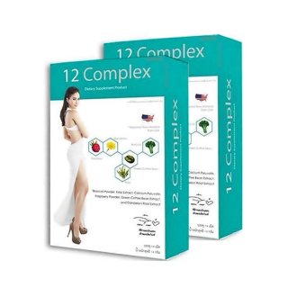 12 Complex ผลิตภัณฑ์เสริมอาหาร 2 กล่อง แถมฟรี SOL Hydro Cellusion น้ำแร่ไฮโดรเซลลูชั่น (60 ml.) 12 Complex ผลิตภัณฑ์เสริมอาหาร 2 กล่อง แถมฟรี SOL Hydro Cellusion น้ำแร่ไฮโดรเซลลูชั่น (60 ml.)