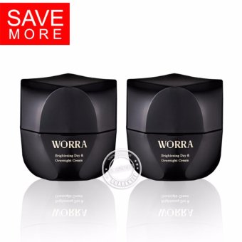 ครีม Worra By Worranuch Brightening Day & Overnight Cream ครีมนุ่น ครีมวอร์ร่า บาย นุ่น วรนุช ไบรท์เทนนิ่ง เดย์ แอนด์ โอเวอร์ไนท์ 30ml (2กล่อง) ครีม Worra By Worranuch Brightening Day & Overnight Cream ครีมนุ่น ครีมวอร์ร่า บาย นุ่น วรนุช ไบรท์เทนนิ่ง เดย์ แอนด์ โอเวอร์ไนท์ 30ml (2กล่อง)