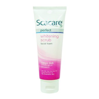 SCACARE สกาแคร์ เพอร์เฟ็คท์ ไวท์เทนนิ่ง สครับโฟม100 กรัม SCACARE สกาแคร์ เพอร์เฟ็คท์ ไวท์เทนนิ่ง สครับโฟม100 กรัม