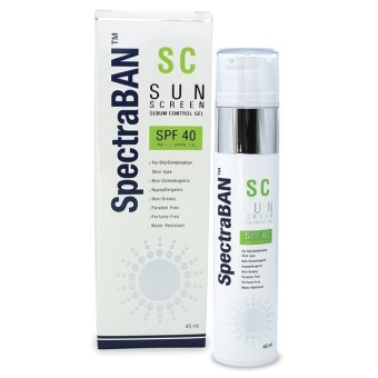SpectraBan Sun Screen SPF40 PA+++ เจลกันแดด สูตรควบคุมความมัน 45ml SpectraBan Sun Screen SPF40 PA+++ เจลกันแดด สูตรควบคุมความมัน 45ml
