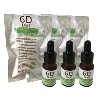 6D Dora โทนเนอร์สลายฝ้า กระ 10g. ( 3 ขวด) 6D Dora โทนเนอร์สลายฝ้า กระ 10g. ( 3 ขวด)