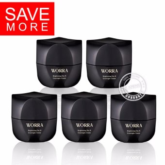 ครีม Worra By Worranuch Brightening Day & Overnight Cream ครีมนุ่น ครีมวอร์ร่า บาย นุ่น วรนุช ไบรท์เทนนิ่ง เดย์ แอนด์ โอเวอร์ไนท์ 30ml (5กล่อง) ครีม Worra By Worranuch Brightening Day & Overnight Cream ครีมนุ่น ครีมวอร์ร่า บาย นุ่น วรนุช ไบรท์เทนนิ่ง เดย์ แอนด์ โอเวอร์ไนท์ 30ml (5กล่อง)