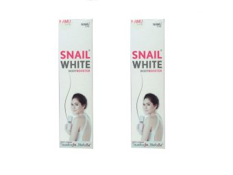 Snail White Body Booster สเนล ไวท์ บอดี้ บูสเตอร์ 200 g. (2 ขวด) Snail White Body Booster สเนล ไวท์ บอดี้ บูสเตอร์ 200 g. (2 ขวด)