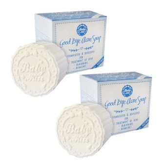 Baby Kiss Good Bye Acne Soap สบู่ฆ่าเชื้อสิว เบบี้คิส ( 2 ก้อน x 100g.) Baby Kiss Good Bye Acne Soap สบู่ฆ่าเชื้อสิว เบบี้คิส ( 2 ก้อน x 100g.)