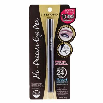 Lifeford Paris Eyeliner Hi-Precise Eye Pen อายไลน์เนอร์ ชนิดปลายพู่กัน (สีดำ) Lifeford Paris Eyeliner Hi-Precise Eye Pen อายไลน์เนอร์ ชนิดปลายพู่กัน (สีดำ)