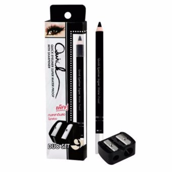 Mei Linda อายไลเนอร์กันน้ำ+กบเหลา Quick Eyeliner Super Water Proof สีดำ Mei Linda อายไลเนอร์กันน้ำ+กบเหลา Quick Eyeliner Super Water Proof สีดำ