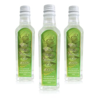 น้ำมันมะพร้าวบริสุทธิ์สกัดเย็น 100% เกรดพรีเมี่ยม Nature mind 250ml. (3 ขวด) น้ำมันมะพร้าวบริสุทธิ์สกัดเย็น 100% เกรดพรีเมี่ยม Nature mind 250ml. (3 ขวด)