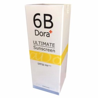 6B Dora+ Ultimate Sunscreen กันแดด บล็อกแดด SPF50 PA+++ 6B Dora+ Ultimate Sunscreen กันแดด บล็อกแดด SPF50 PA+++