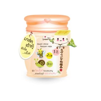 Smooto Kawaii White Booster Mask สมูทโตะ คาวาอิ ไวท์ บูสเตอร์ มาส์ค 6 ซอง Smooto Kawaii White Booster Mask สมูทโตะ คาวาอิ ไวท์ บูสเตอร์ มาส์ค 6 ซอง