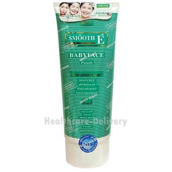 SMOOTH E BABY FACE FOAMสมูท อี เบบี้เฟซ โฟม8ออนซ์240กรัม(1หลอด) SMOOTH E BABY FACE FOAMสมูท อี เบบี้เฟซ โฟม8ออนซ์240กรัม(1หลอด)