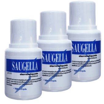 Saugella dermoliquido pH 3.5 ซอลเจลล่า เดอร์โมลิควิด (เหมาะสำหรับใช้เป็นประจำทุกวัน) (สีฟ้า) 100ml (3 ขวด) Saugella dermoliquido pH 3.5 ซอลเจลล่า เดอร์โมลิควิด (เหมาะสำหรับใช้เป็นประจำทุกวัน) (สีฟ้า) 100ml (3 ขวด)