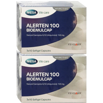 Mega We Care Alerten 100mg 30 แคปซูล (2กล่อง) Mega We Care Alerten 100mg 30 แคปซูล (2กล่อง)