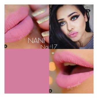 ลิปสติก เนื้อแมท NANI Long Lasting Lip เบอร์17 ลิปสติก เนื้อแมท NANI Long Lasting Lip เบอร์17