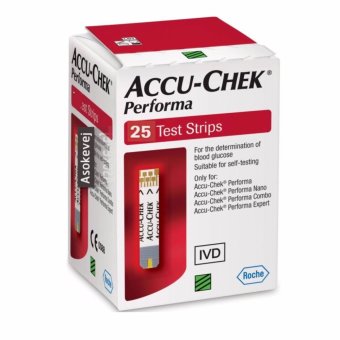 แผ่นวัดน้ำตาล Accu-Chek Performa 25 ชิ้น (1กล่อง) แผ่นวัดน้ำตาล Accu-Chek Performa 25 ชิ้น (1กล่อง)