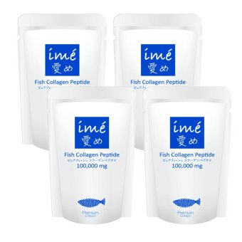 ไอเม่ คอลลาเจนจากปลาทะเล Ime Fish Collagen Peptide 100,000 mg (100 g) 4 Sachet ไอเม่ คอลลาเจนจากปลาทะเล Ime Fish Collagen Peptide 100,000 mg (100 g) 4 Sachet