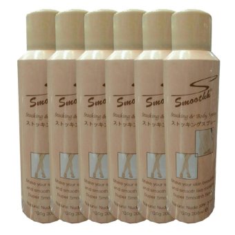 S Smooth Stocking & Body Spray SPF30++ สเปรย์ถุงน่องสูตรกันน้ำ 120g #Natural Nude (6 ขวด) S Smooth Stocking & Body Spray SPF30++ สเปรย์ถุงน่องสูตรกันน้ำ 120g #Natural Nude (6 ขวด)