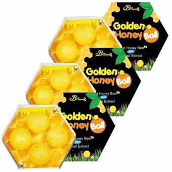 B'secret Golden Honey Ball Snail Extract บี ซีเครท มาส์กลูกผึ้ง มาส์กแล้วใส ใช้แล้วตึง ลดสิวอักเสบ 3 กล่อง B'secret Golden Honey Ball Snail Extract บี ซีเครท มาส์กลูกผึ้ง มาส์กแล้วใส ใช้แล้วตึง ลดสิวอักเสบ 3 กล่อง