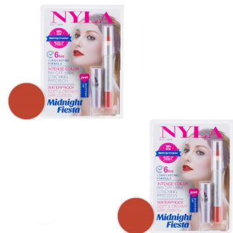 ลิปสติก NYLA Matt Lip Creator สี Hot Lava ( 2 ชิ้น) ลิปสติก NYLA Matt Lip Creator สี Hot Lava ( 2 ชิ้น)
