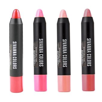 Sivanna ลิปดินสอ Lipstick pencil No.DF915 (4แท่ง) #Set2 Sivanna ลิปดินสอ Lipstick pencil No.DF915 (4แท่ง) #Set2