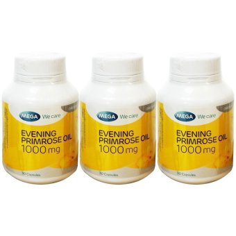 Mega We Care Evening Primrose Oil EPO 1000mg 30เม็ด(3ขวด) Mega We Care Evening Primrose Oil EPO 1000mg 30เม็ด(3ขวด)