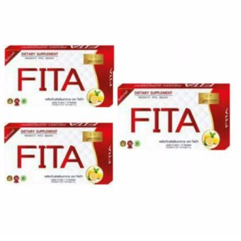 FITA ไฟต้า ดีท็อกซ์ ลดน้ำหนัก ล้างลำไส้ ขับถ่ายง่าย สลายพุง 3 กล่อง (บรรจุกล่องละ 5 ซอง) FITA ไฟต้า ดีท็อกซ์ ลดน้ำหนัก ล้างลำไส้ ขับถ่ายง่าย สลายพุง 3 กล่อง (บรรจุกล่องละ 5 ซอง)