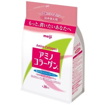 Meiji Amino Collagen 5000 mg ผลิตภัณฑ์อาหารเสริมคอลลาเจนเปปไทด์ ( Refill ) Meiji Amino Collagen 5000 mg ผลิตภัณฑ์อาหารเสริมคอลลาเจนเปปไทด์ ( Refill )