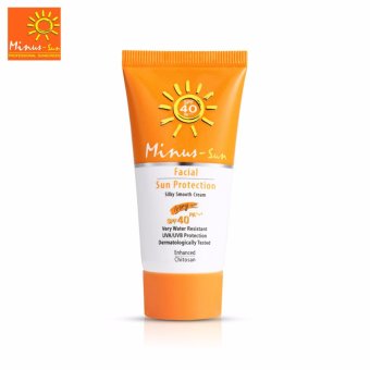 ครีมกันแดดไมนัส Minus Sun Facial Ultra Sun Protection SPF40 PA+++25g. #Ivory ครีมกันแดดไมนัส Minus Sun Facial Ultra Sun Protection SPF40 PA+++25g. #Ivory