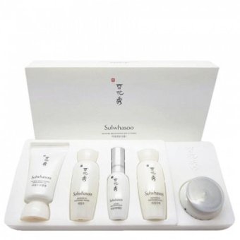 Sulwhasoo Snowise Brightening Kit 5 Items ผลิตภัณฑ์บำรุงผิว 5 ขั้นตอน เผยผิวสวยเปล่งประกายจากภายในสู่ภายนอก ฟื้นบำรุงผิวให้ดูขาวกระจ่างใส Sulwhasoo Snowise Brightening Kit 5 Items ผลิตภัณฑ์บำรุงผิว 5 ขั้นตอน เผยผิวสวยเปล่งประกายจากภายในสู่ภายนอก ฟื้นบำรุงผิวให้ดูขาวกระจ่างใส