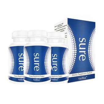 Verena Sure เวอร์รีน่า ชัวร์ สูตรดักจับไขมัน ขนาด 30 แคปซูล (3 กล่อง) Verena Sure เวอร์รีน่า ชัวร์ สูตรดักจับไขมัน ขนาด 30 แคปซูล (3 กล่อง)