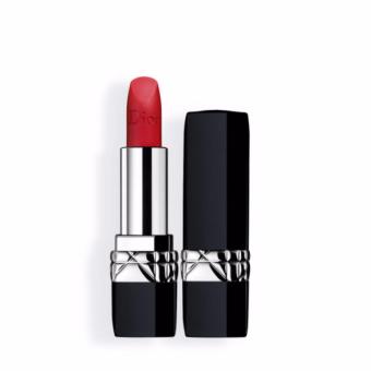 DIOR Rouge Matte Lipstick #999 1.4g ลิปสติกที่เป็นเหมือนอัญมณีบนเรียวปาก มอบสีที่เด่นชัด ให้เรียวปากอิ่มเอิบ ชุ่มชื่น DIOR Rouge Matte Lipstick #999 1.4g ลิปสติกที่เป็นเหมือนอัญมณีบนเรียวปาก มอบสีที่เด่นชัด ให้เรียวปากอิ่มเอิบ ชุ่มชื่น