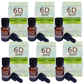 6D Dora+ Intensive Whitening Toner (6D Dora+ โทนเนอร์สลายฝ้า กระ) 6 ขวด 6D Dora+ Intensive Whitening Toner (6D Dora+ โทนเนอร์สลายฝ้า กระ) 6 ขวด
