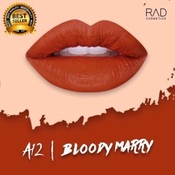 ของแท้ ลิปน้ำชา RAD Cosmetics สี Bloody Marry : A12 RAD Matte Liquid Lipsick ของแท้ ลิปน้ำชา RAD Cosmetics สี Bloody Marry : A12 RAD Matte Liquid Lipsick