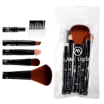 Mei Linda ชุดแปรงแต่งหน้า 5 pcs MD4098 รุ่น Sunflower (Black) Mei Linda ชุดแปรงแต่งหน้า 5 pcs MD4098 รุ่น Sunflower (Black)
